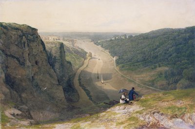 The Avon Gorge, Looking Over Clifton, c.1820 by Francis Danby